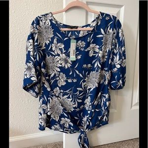 West Kei Blue Blouse